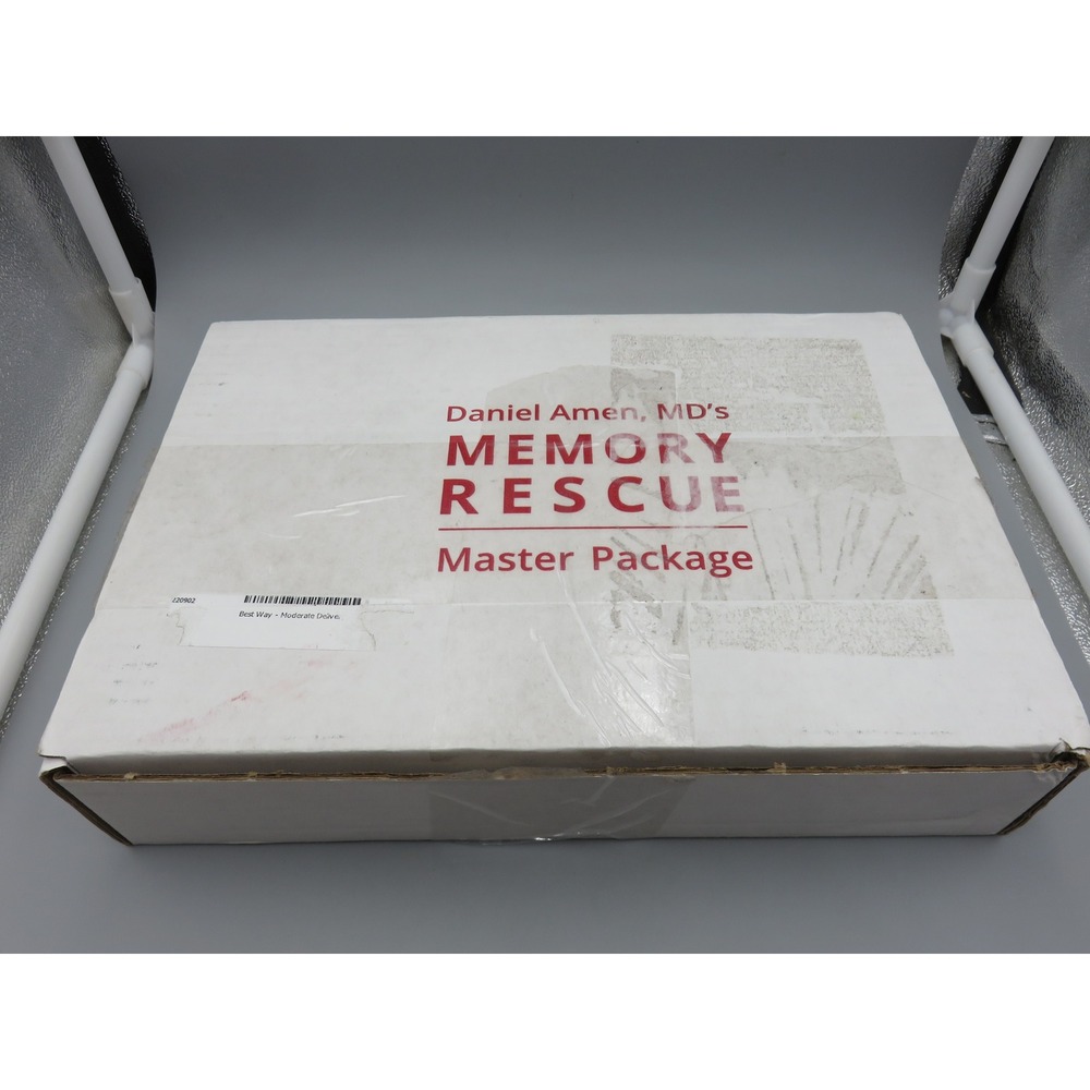 Daniel Amen MD Memory Rescue Master Package Book Workbook DVD CD Set